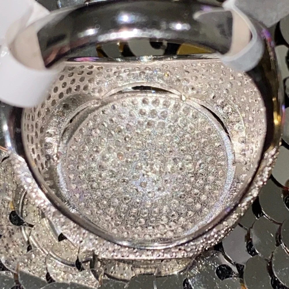 Real diamond ring for men, NOT CZ, NOT FAKE, FREE Posh verification, Huge Sale! - Picture 4 of 6